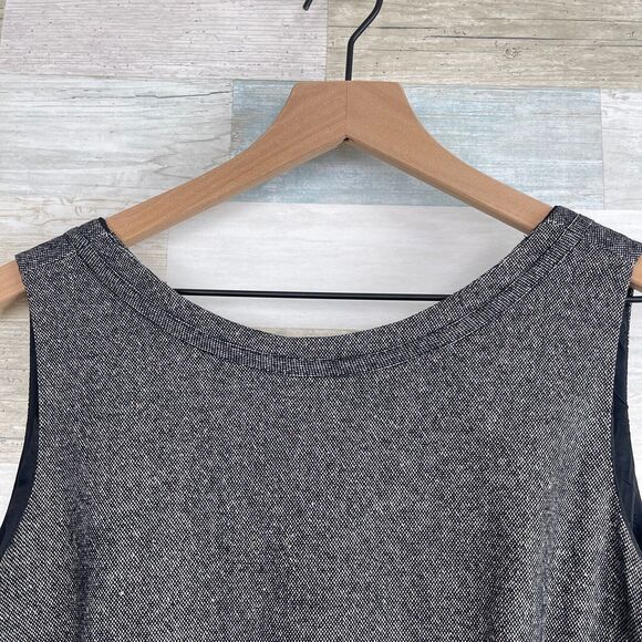 Talbots Tweed Wool Blend Sheath Dress & Jacket Suit Set Gray Career Womens 6 8 - Picture 6 of 12